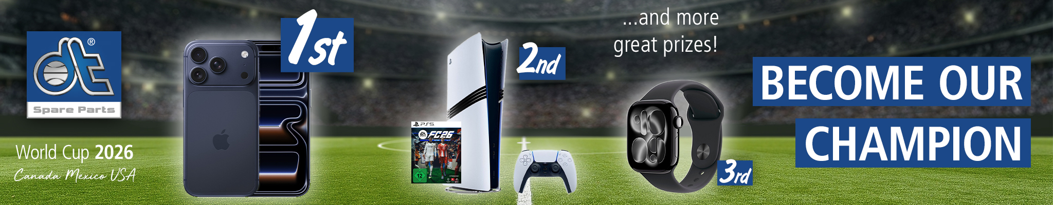 DT Spare Parts Champion